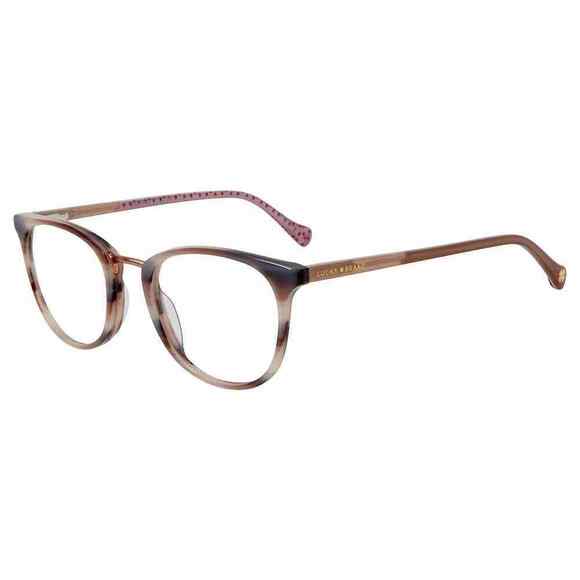 LUCKY BRAND D217 Eyeglasses Eye Glasses 0PIN PINK-HORN Authentic New 51mm Women